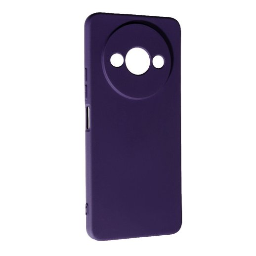 Силікон Case SMTT (AA) для Xiaomi Redmi A3/A3x Dark Violet