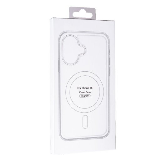 Накладка Magsafe TPU+PC для Apple iPhone 16 Plus Transparent