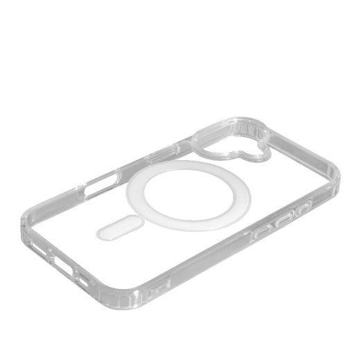 Накладка Magsafe TPU+PC для Apple iPhone 16 Plus Transparent