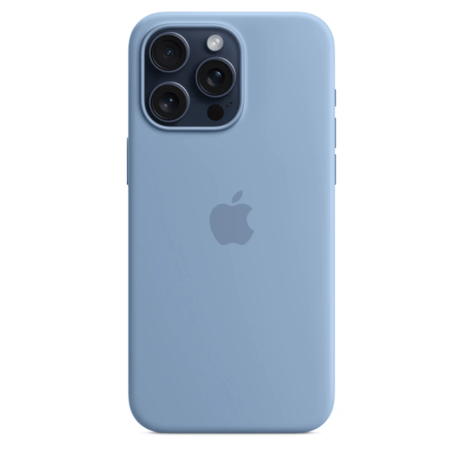 Silicone Case Original With MagSafe and Splash Apple iPhone 15 Pro