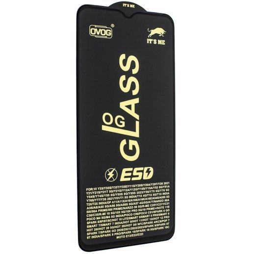 Захисне скло PREMIUM IT'S ME OG GLASS OPPO A18 ЧОРНИЙ