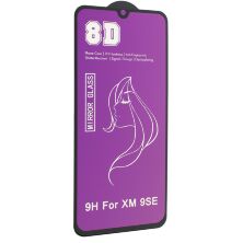 Защитное стекло для телефона 8D MIRROR XIAOMI MI 9 SE 2019 ЧЁРНО-ФИОЛЕТОВЫЙ