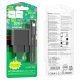 Мережевий зарядний пристрій HOCO CS14A TYPE-C PD 20W + USB QC 3.0 + кабель TYPE-C - TYPE-C, чорний