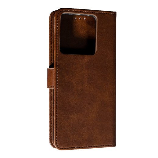 Flip Cover "Business" для Xiaomi Redmi Note 13 (5G) Dark Brown