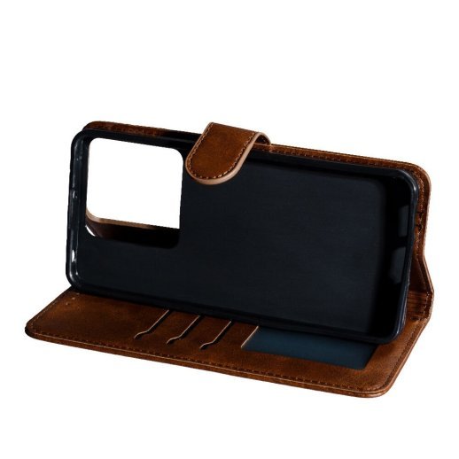 Flip Cover "Business" для Xiaomi Redmi Note 13 (5G) Dark Brown