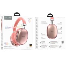 Бездротові повнорозмірні навушники HOCO W35 Max Auspicious з активним шумозаглушенням, рожевий