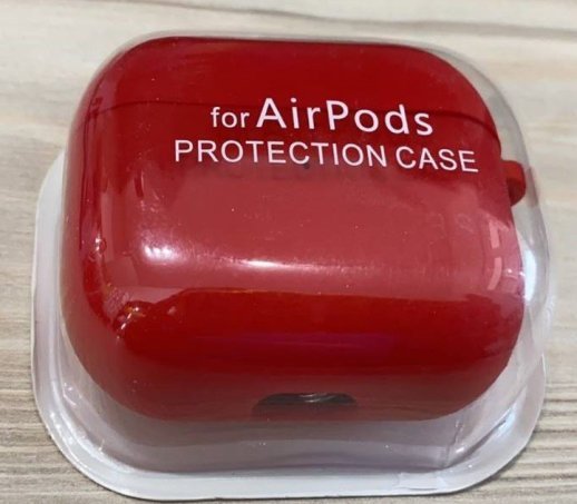 Чохол AirPods Pro Full Case with Microfiber Red