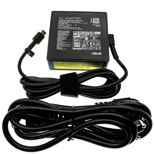 Блок живлення для ноутбука ASUS 100W TYPE-C 5V-20V, 3A-5A БЕЗ НАКЛЕЙКИ