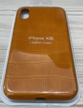 Чохол Croco Leather Apple iPhone Xr Yellow