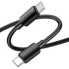 USB-C кабель HOCO X96 60W Type-C - Type-C 1 MЕТР ЧОРНИЙ