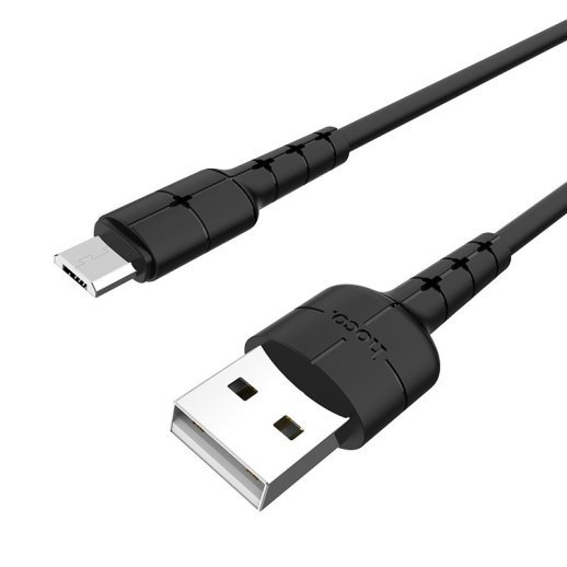 USB Кабель HOCO X30 USB - MicroUSB 1.2М, чорний