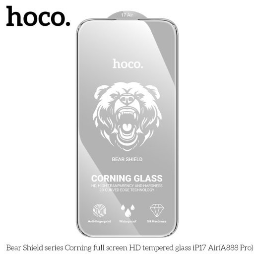 Скло для телефону HOCO A888 Pro Bear Shield Corning HD APPLE iPhone 17 AIR