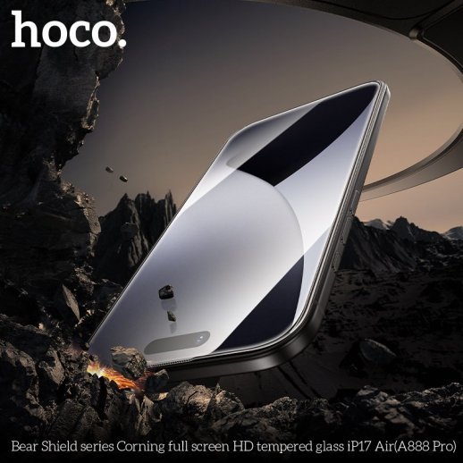 Скло для телефону HOCO A888 Pro Bear Shield Corning HD APPLE iPhone 17 AIR