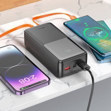 Power Bank HOCO J119B Sharp PD20W+22.5W 30000 mAh чорний