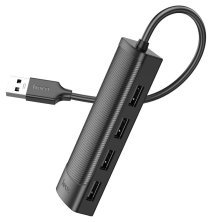 USB HUB HOCO HB41 4в1 Easy safety (4 порти USB 2.0), 20см