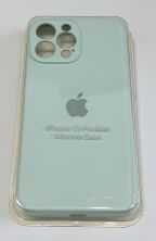 Чохол Silicone Case Copy Apple iPhone 13 Pro Max Square Light Turquoise, 26