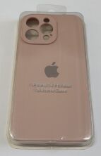Чохол Silicone Case Copy Apple iPhone 14 Pro Max Square Pink Sand, 04