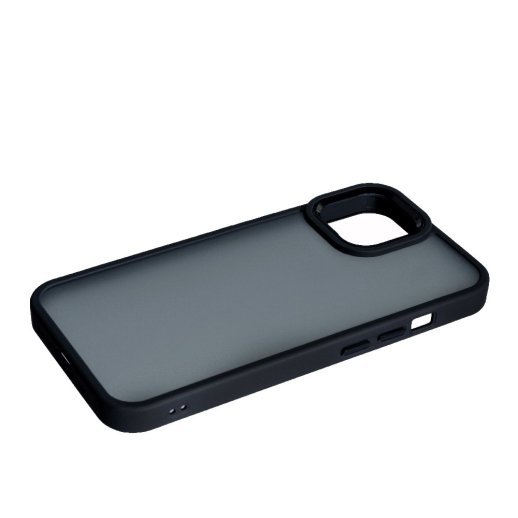 Чохол Matte Metal Buttons для Apple iPhone 13/14 Black