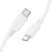 USB-C кабель BOROFONE BX115 Lotto Type-C - Type-C SILICONE 60W, 3A, 1 метр, білий