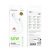 USB-C кабель BOROFONE BX115 Lotto Type-C - Type-C SILICONE 60W, 3A, 1 метр, білий