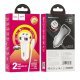 АЗУ HOCO Z40 (2USB/2.4A) + USB - Type-C (12pc) (белый)
