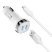 АЗУ HOCO Z40 (2USB/2.4A) + USB - Type-C (12pc) (белый)