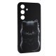 Накладка Fashion Mix для Samsung S25 Plus Black Cat