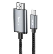 Відеокабель HOCO UA27 4K 30Hz Type-C - HDMI, 2 метри, сірий