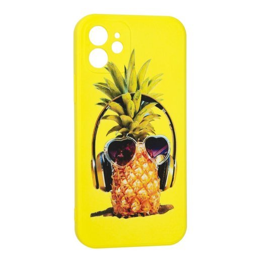 Силікон Case Art для Apple iPhone 12 Yellow New