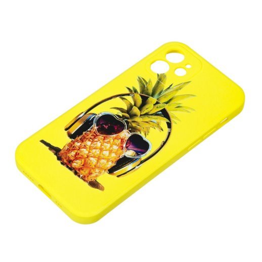 Силікон Case Art для Apple iPhone 12 Yellow New