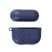 Чохол Шкіра Плетіння для AirPods 3 Blue