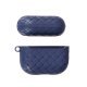 Чохол Шкіра Плетіння для AirPods 3 Blue