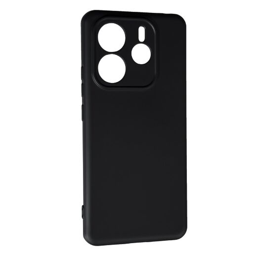 Силікон Case SMTT (AA) для Xiaomi Redmi Note 14 (5G) Black