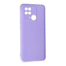Силікон Case SMTT (AA) для Xiaomi Redmi 10C/Poco C40 Lavender