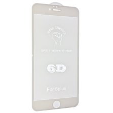 Захисне скло 6D ORIGINAL для APPLE IPHONE 6 PLUS | 6S PLUS БІЛИЙ