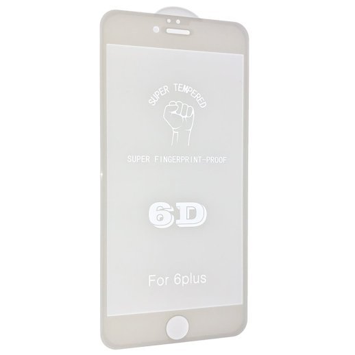 Захисне скло 6D ORIGINAL для APPLE IPHONE 6 PLUS | 6S PLUS БІЛИЙ