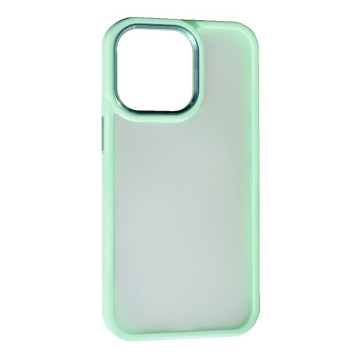 Накладка Matte Metal Buttons для Apple iPhone 13 Pro Green