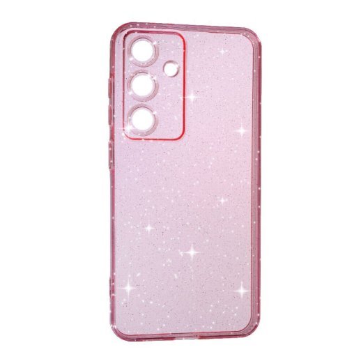 Силікон Clear Shine для Samsung S24 Plus Pink