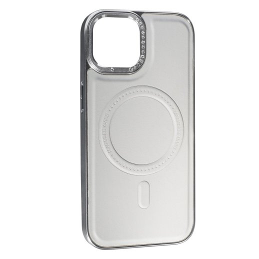 Накладка Magnetic With Magsafe Classic для Apple iPhone 15 Grey