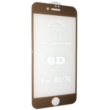 Захисне скло 6D ORIGINAL для APPLE IPHONE 7 | 8 ЗОЛОТИЙ