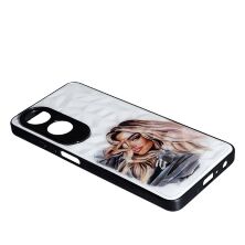Накладка Prisma Ladies New для Oppo A60 Girl in a hoodie