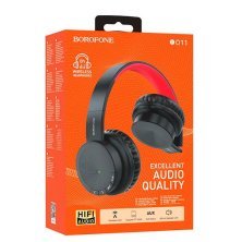 Бездротові повнорозмірні навушники BOROFONE BO11, чорний