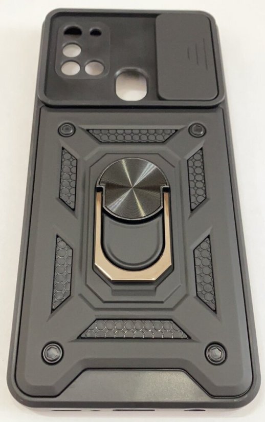 Armor Case With Curtain for Samsung A21s Black