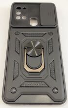 Armor Case With Curtain for Samsung A21s Black