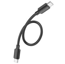 USB-C кабель HOCO X96 60W Type-C - Type-C 0,25 MЕТРИ ЧОРНИЙ