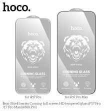 Скло для телефону HOCO A888 Pro Bear Shield Corning HD APPLE iPhone 17 PRO