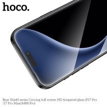 Скло для телефону HOCO A888 Pro Bear Shield Corning HD APPLE iPhone 17 PRO