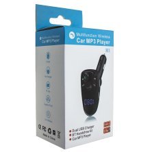 FM Модулятор M1 Bluetooth / гучномовець ЧОРНИЙ