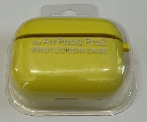 Чохол AirPods Pro 2 Full Case with Microfiber  Yellow 15