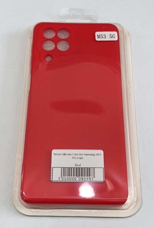 Чохол Silicone Case for Samsung M53 No Logo White
